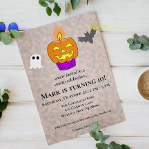 Gâteau Cupcake Halloween Anniversaire Sinistre