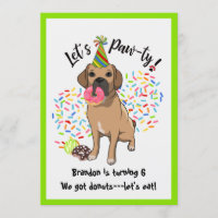 Gâteaux en forme de chien Puggle drôle pour fête d