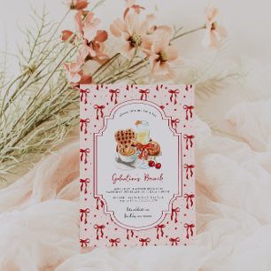 Invitation gaufres et mimosas   Brunch de la Saint-Galentin