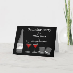 Invitation Gay Bachelor Party