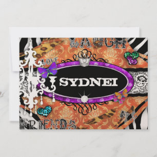 Invitation GC Miss Fun n' Fancy Stuff Ultimate Metallic