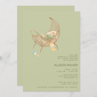 Invitation Gender Neutral Boho Baby Sprinkle Shower