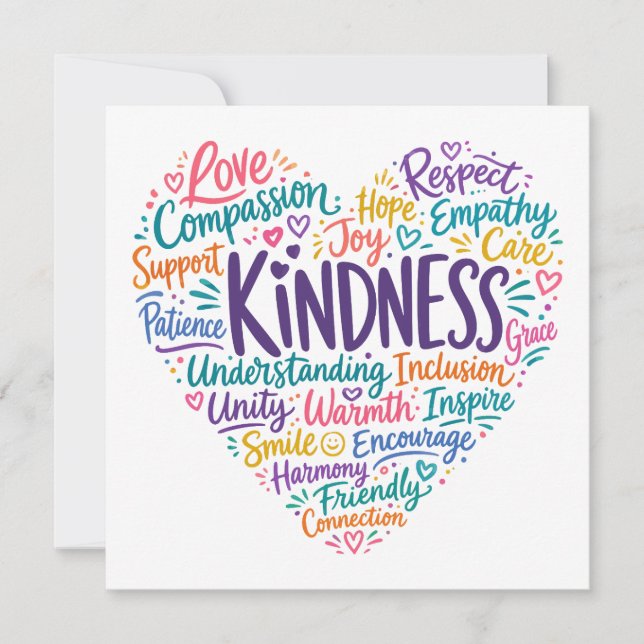 Invitation Gentillesse compassion empathie et respect (Devant)
