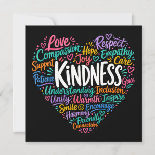Invitation Gentillesse compassion empathie et respect