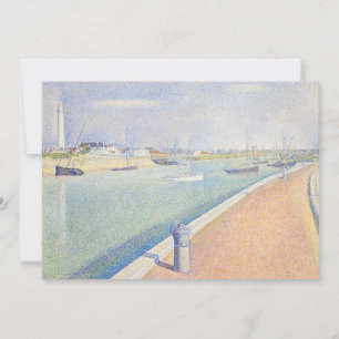 Invitation Georges Seurat - Le Chenal de Gravelines
