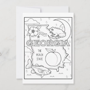 Invitation georgia couleur me collage