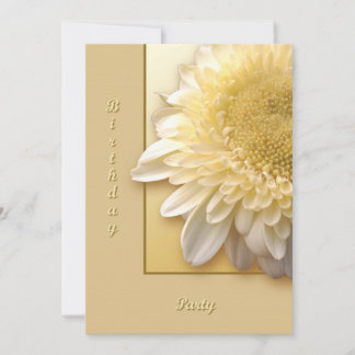 Invitation Gerbera Daisy