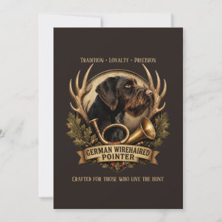 Invitation German Wirehaired Pointer