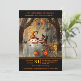 Invitation Ghomajorité Fun Halloween