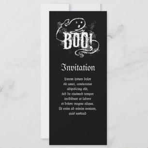 Invitation Ghost boo