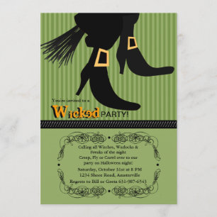 Invitation Ghoulish Night Halloween Party