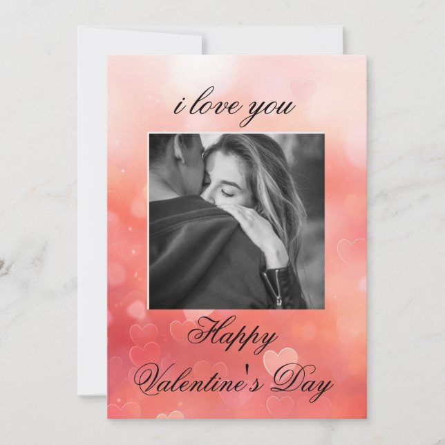 INVITATION GIFT VALENTINES DAY CARDS (Devant)