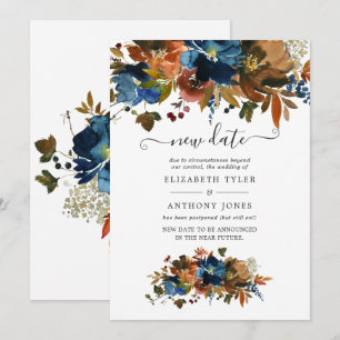 Invitation Gingembre et Mariage Floral de la Marine Nouvelle
