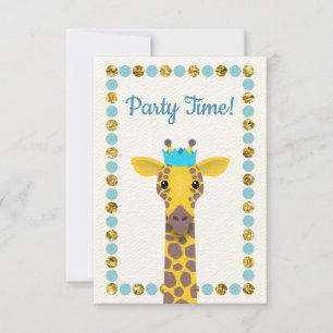 Invitation Giraffe