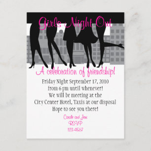 Invitation Girls Night Out