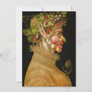 Invitation Giuseppe Arcimboldo - Été