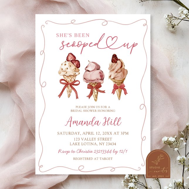 Invitation Glace Boho Elle a été écumée Enterrement de vie de (Créateur téléchargé)