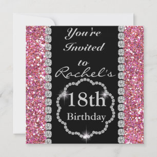 Invitation GLAM 18e anniversaire