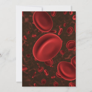 Invitation Globules Rouges Microscopiques