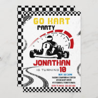 Go-Karting Theme Anniversaire