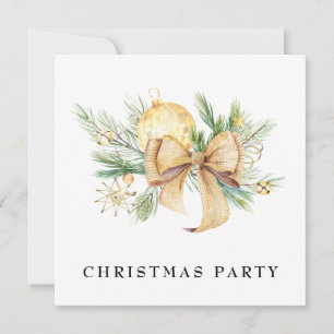 Invitation *~* GOLD Family Corporate AP20 Fête de Noël