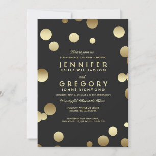 Invitation Gold Foil Confetti