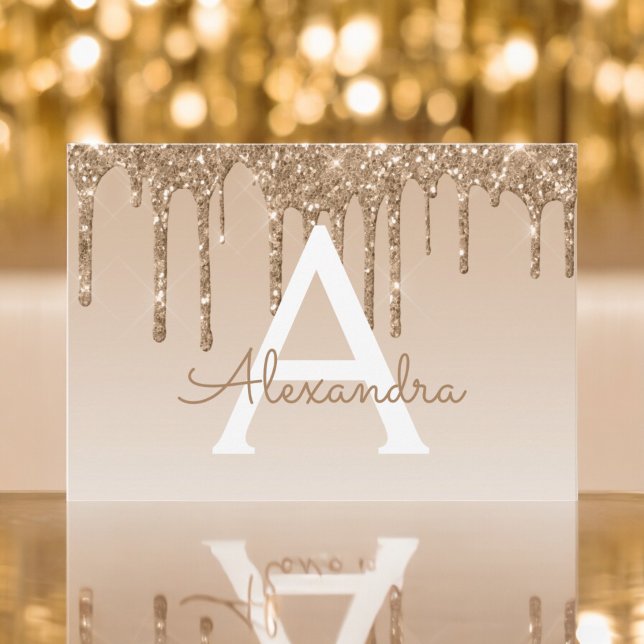 Invitation Gold Parties scintillant Sweet 16 Enregistrer la d (Créateur téléchargé)