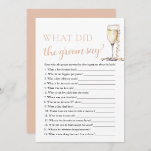 Invitation Gold Pearls & Prosecco Qu'Est-Ce Que La Salle A Di