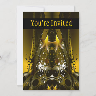 Invitation Golden Movie Reels Et Un Gazillion Stars