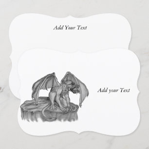 Invitation Golem Gargoyle