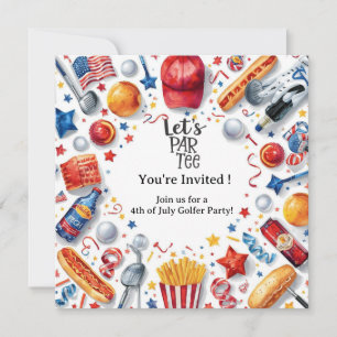 Invitation GOLF  4 juillet   Fête de l'Indépendance des golfe