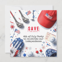 GOLF  4 juillet   Golfeur de la fête de l'Indépend