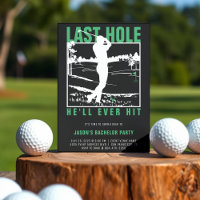 Golf Bachelor Party Drôle Dernier trou il va jamai