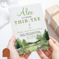 Golf Green Thir-Tee Adulte Extérieur Anniversaire