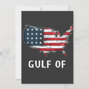 Invitation Golfe d'Amérique Drôle Trump Côte Est Mexique