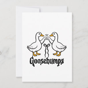 Invitation Goosebums Silly Goose Funny Meilleurs Amis