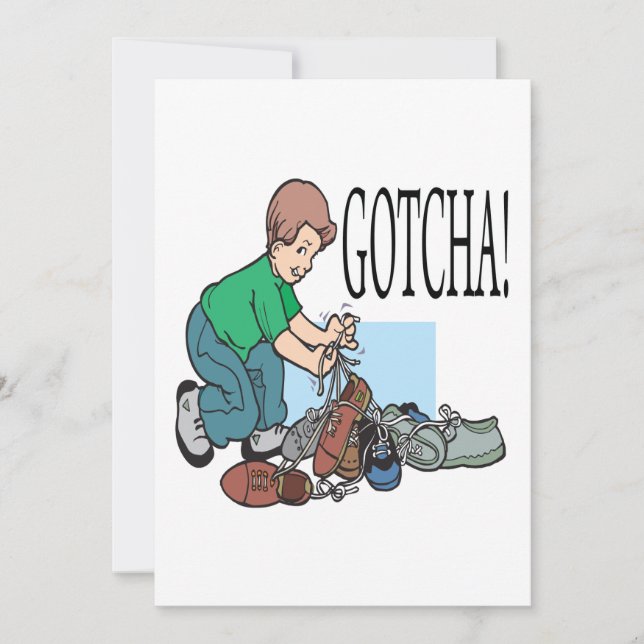 Invitation Gotcha (Devant)