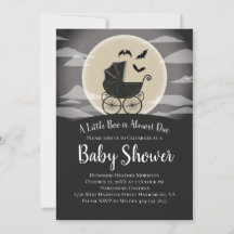 Gothic Baby Shower Halloween