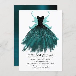 Invitation Gothique Fairy Gown   Vivid Emerald Green Imaginai