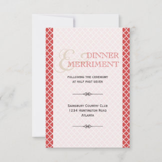 Invitation Goyave juteuse & réception marocaine encart