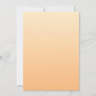 Invitation Gradient de couleur jaune clair et orange
