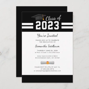 Invitation Graduation 2024 Modern Grad Party