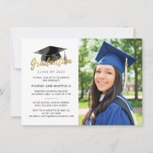 Invitation Graduation 2024 Photo Party