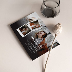 Invitation Graduation 2025 Party Photo Script Graduate