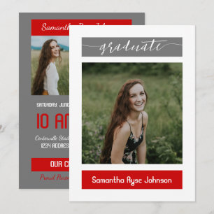 Invitation Graduation du bloc 3