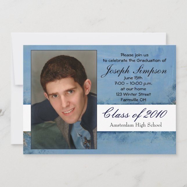 Invitation Graduation Invite Cards (Devant)