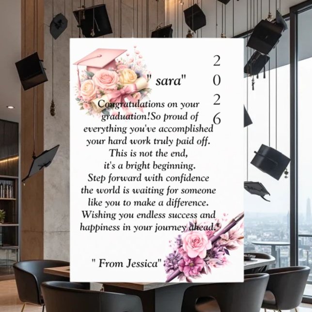 Invitation  Graduation- Universal Design for all ages (Créateur téléchargé)