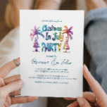 Invitation Graffiti Style Noël à la fête de juillet<br><div class="desc">Apportez l'esprit festif des fêtes à votre panier d'été avec notre invitation à la fête "Noël en juillet", maintenant disponible sur Zazzle! Cette invitation vibrante présente des lettres colorées de style graffiti qui éclatent d'énergie et d'excitation, ce qui en fait le moyen parfait pour donner le ton pour une célébration...</div>