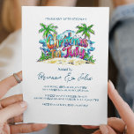 Invitation Graffiti Style Noël à la fête de juillet<br><div class="desc">Apportez l'esprit festif des fêtes à votre panier d'été avec notre invitation à la fête "Noël en juillet", maintenant disponible sur Zazzle! Cette invitation vibrante présente des lettres colorées de style graffiti qui éclatent d'énergie et d'excitation, ce qui en fait le moyen parfait pour donner le ton pour une célébration...</div>