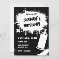 Grafitti noir et blanc